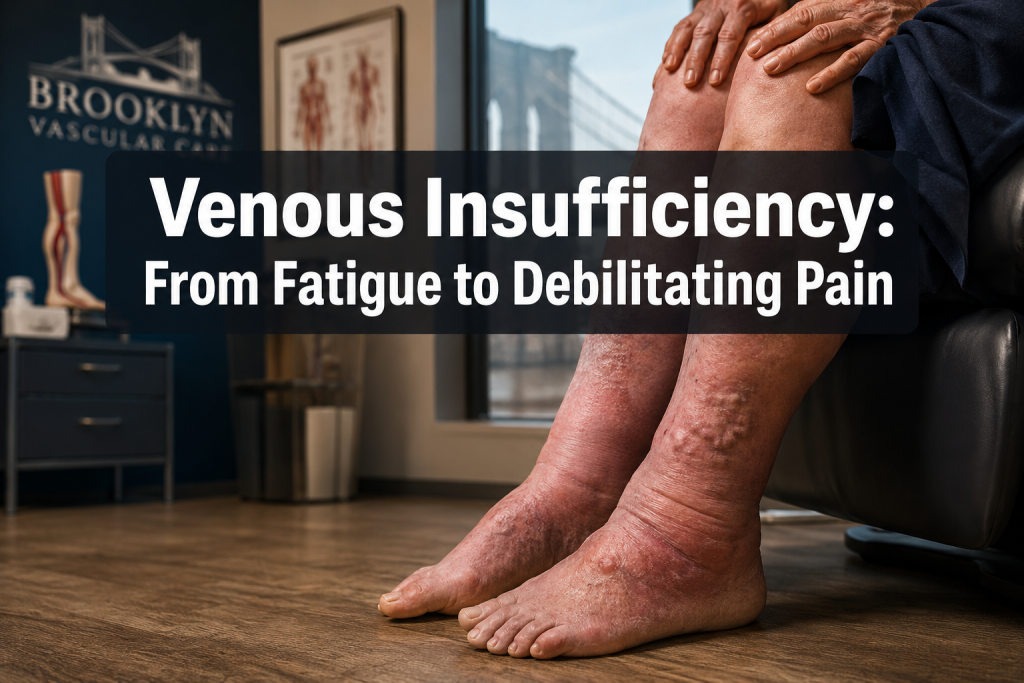 Symptoms of Venous Insufficiency: From Fatigue to Debilitating Pain — What a Primary Care Physician in Brooklyn, NY Wants You to Know