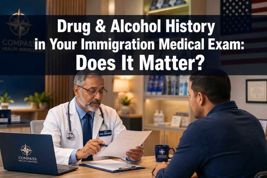 History of Drug or Alcohol Use in the Immigration Medical Exam: Does It Matter?