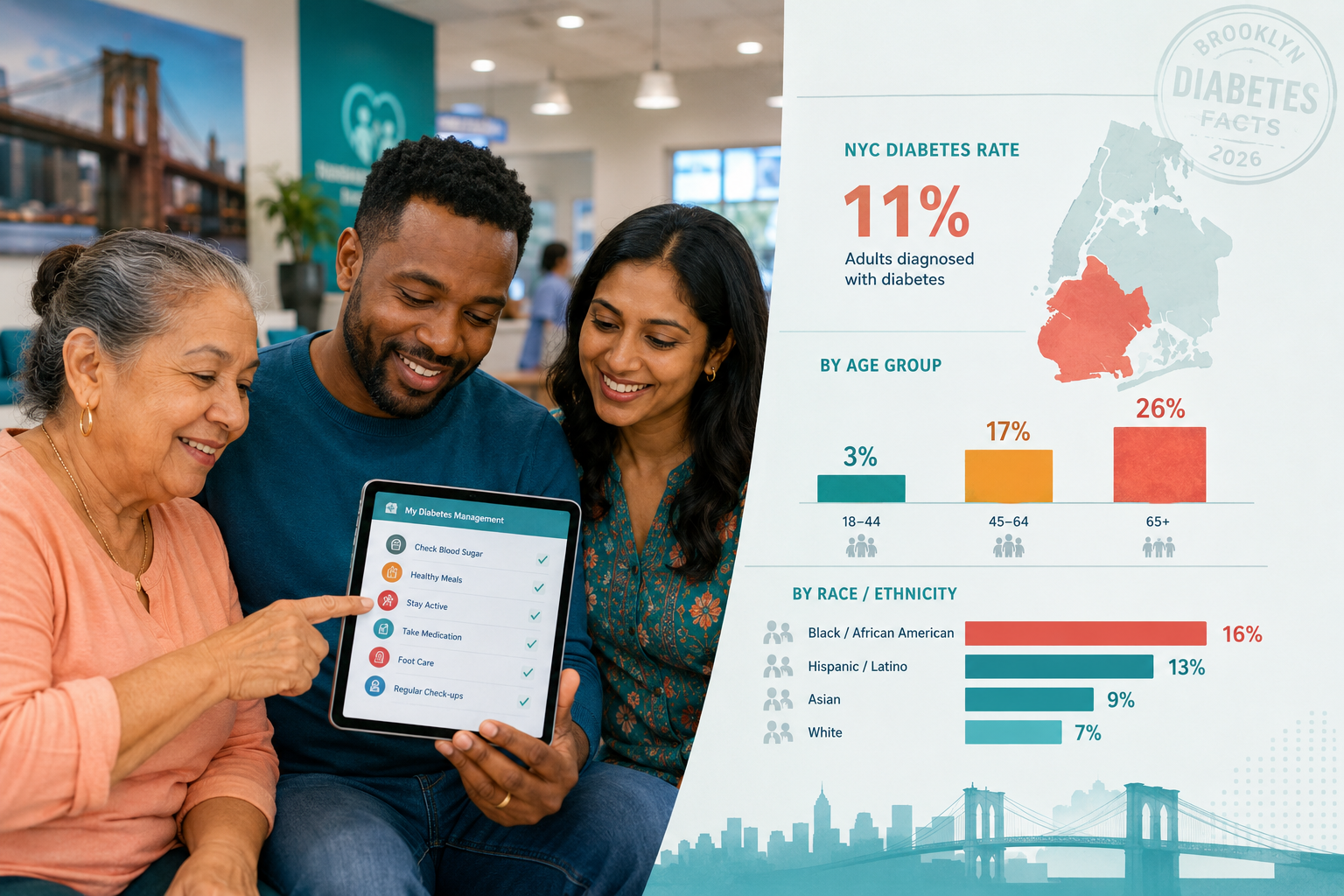 NYC Diabetes Rate