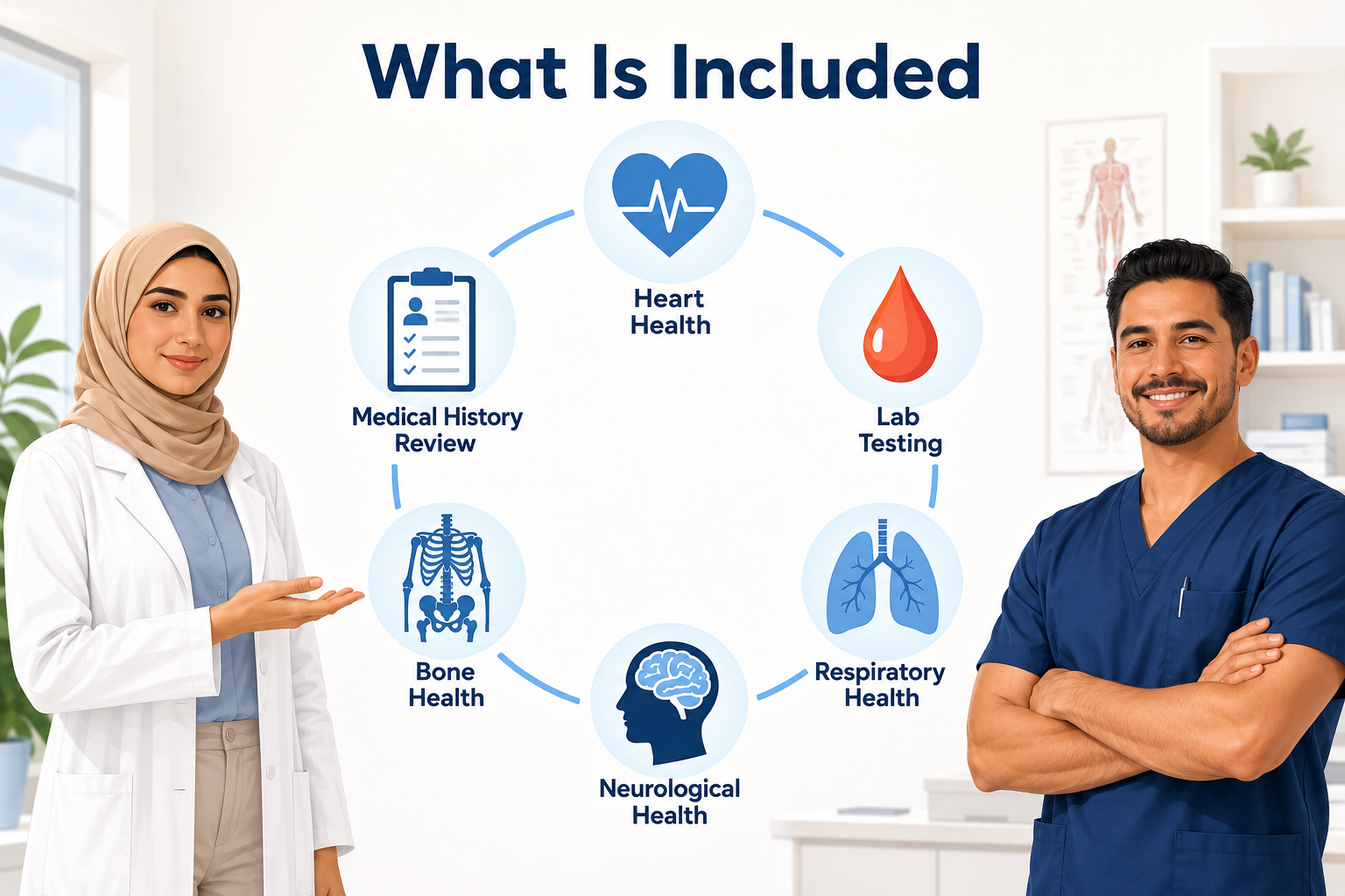 What a general check-up includes