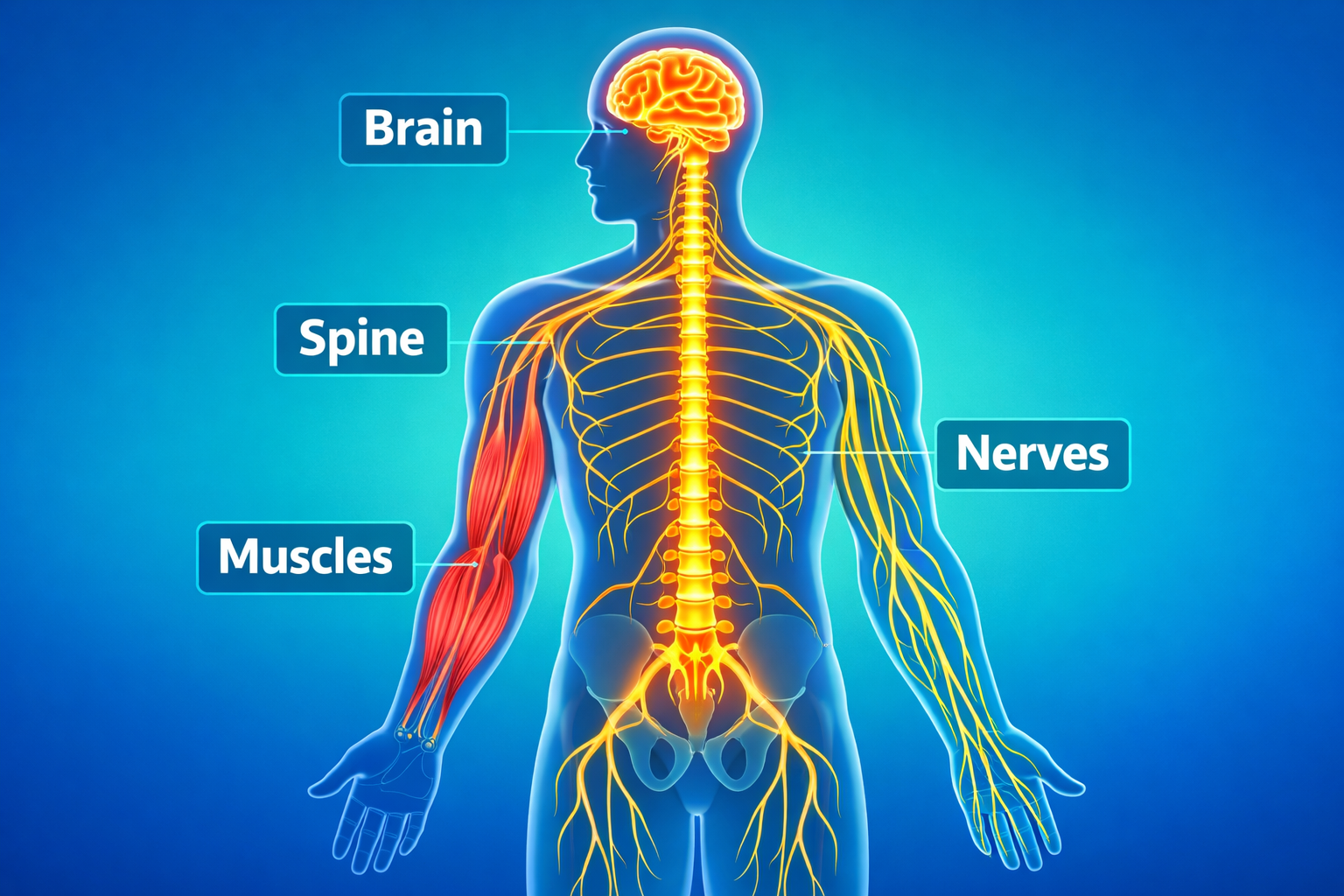 The Human Nervous System: A Quick Map