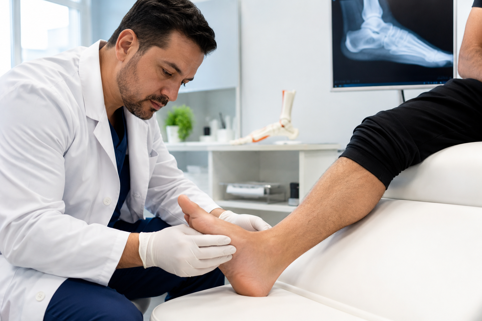 Podiatry appointment
